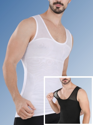Body Shaping Shirt. Extra verstevigd figuur corrigerend shirt voor mannen