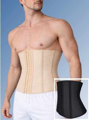 Perforated Waist Shaper for men, lose inches around your waist