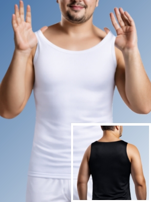 Tank Chest: Comfortabel en discreet gynaecomastie compressieshirt