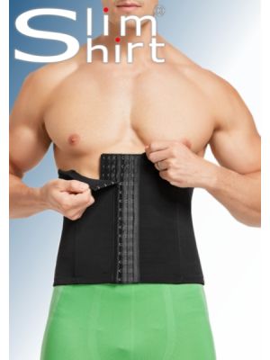 In zes standen verstelbare heren buikband voor een slanker figuur en gecorrigeerde love handles.