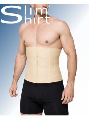 Krijg direct een slanker silhouet met deze corrigerende afslank buik en taille band voor mannen.