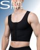 Chest Binder zwart – verstelbare compressie top voor mannen