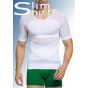 Discover the secret to a slimmer figure with our corrective shaping T-shirt.
