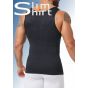 Comfortabel Heren shapewear shirt de perfecte balans tussen comfort en correctie.
