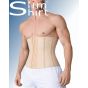 Men’s corset: Perforated, flexible, and ideal for achieving a slimmer abdomen. 