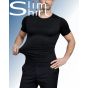 Corrigerend shapewear T-shirt voor mannen: Optimaal comfort met vlakke zachte naden en vochtregulatie.