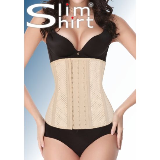 Perforierte Shapewear für Frauen: Flexibel, figurformend, bietet Unterstützung für Taille, Bauch und unterer Rücken. 
