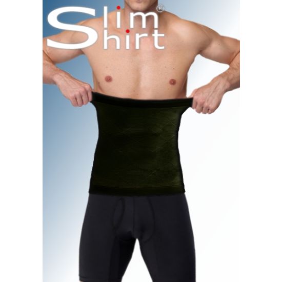 Corrigerende elastische buikband voor mannen, draag discreet onder uw kleding.